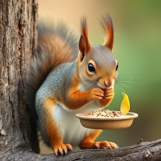 Compact squirrel-resistant bird feeder design