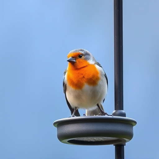 Covered bird feeder preventing seed spills