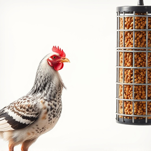 Secure Bird Meals: Caged Ground Feeders for Protection