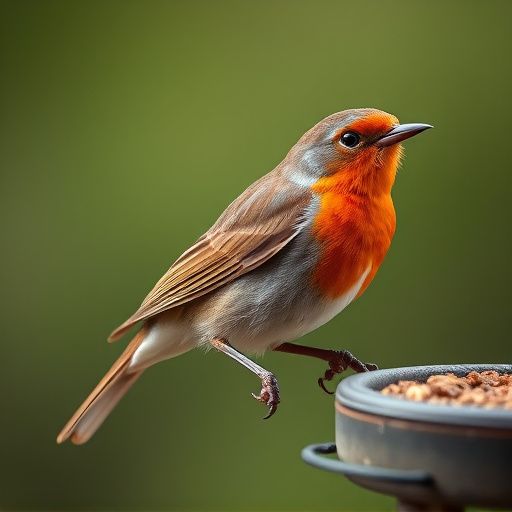 Attract Robins: Natural Foods & Feeding Station Guide