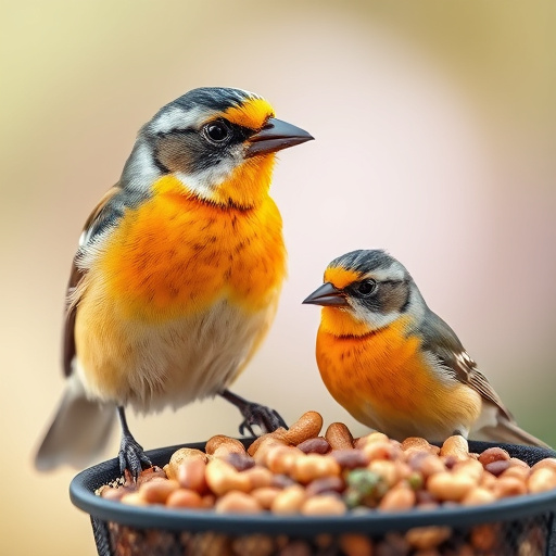 Delivery of bulk bird food supplies