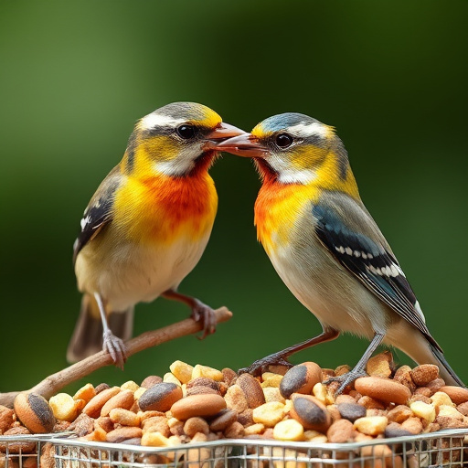 Delivery of bulk bird food supplies