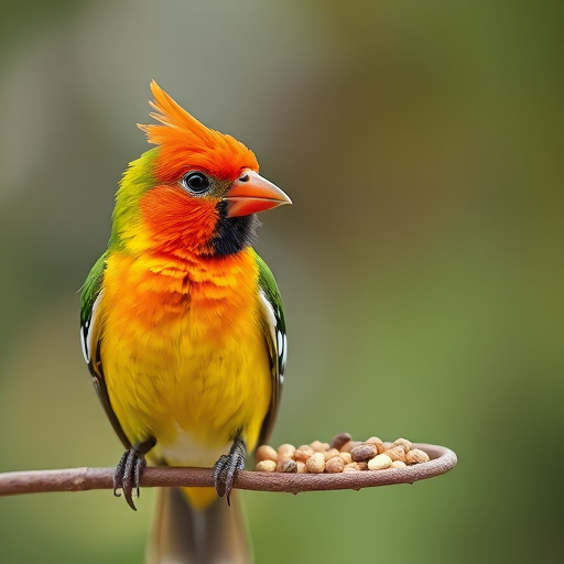 Delivery of bulk bird food supplies