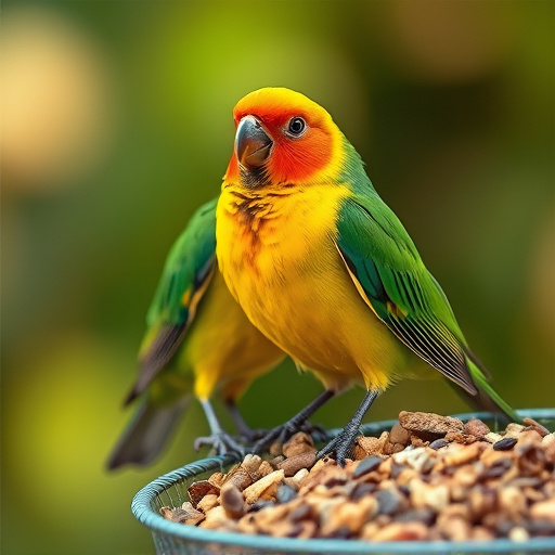Delivery of bulk bird food supplies