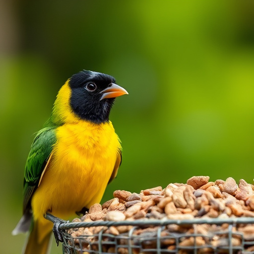 Delivery of bulk bird food supplies