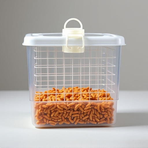 Craft Long-Lasting Caged Mealworm Feeder for Efficient Distribution