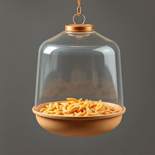 Setting Up a Natural Caged Mealworm Feeder for Small Birds