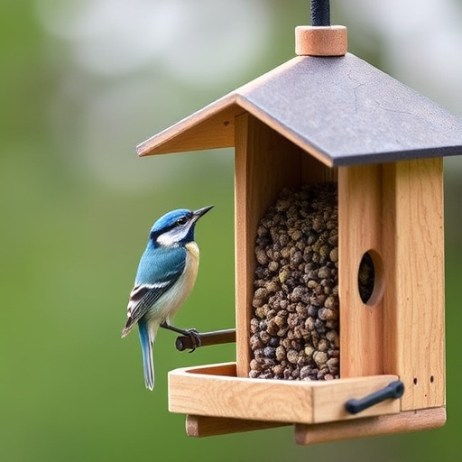 Durable feeder against wind and rain