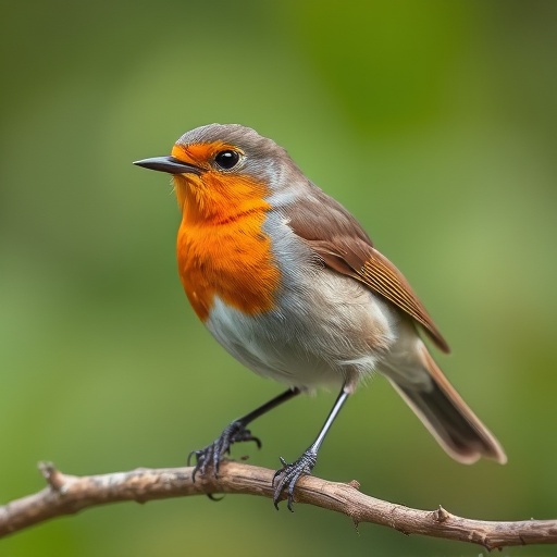 Fat balls hanging near robin perch