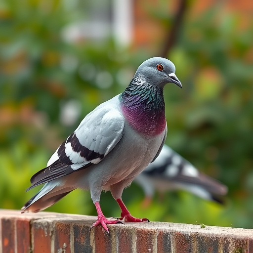Feeder design deterring pigeons effectively