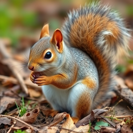 Feeder filled with mixed seeds and nuts