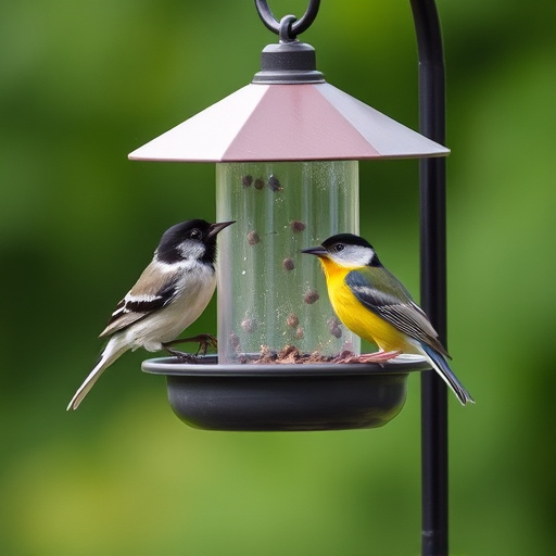 Fresh bird peanuts in rustic storage sack
