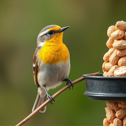Fresh whole peanuts for wild birds