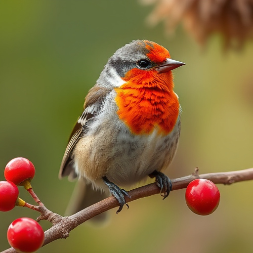 Garden birds eating mixed seed blend