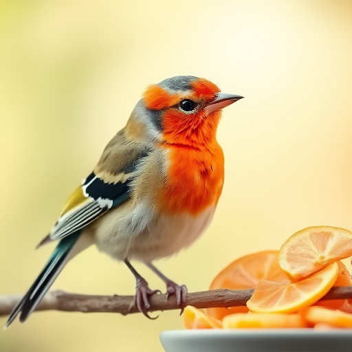 Garden birds on spacious bird table