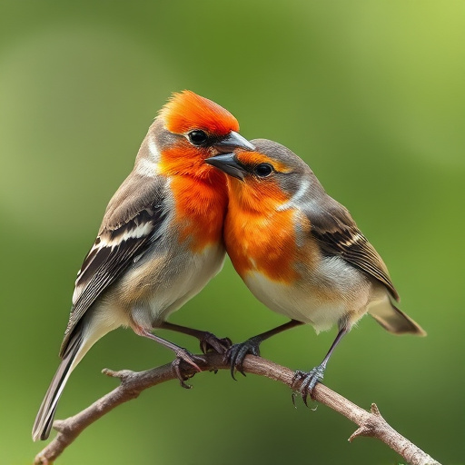 Garden birds perching on feeder tray
