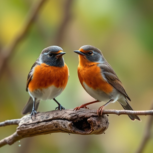 Garden feeder filled with robin-friendly mix
