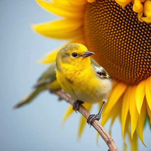 Garden feeder filled with sunflower hearts
