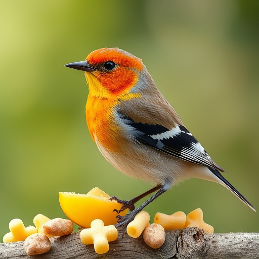 Garden feeding station filled with sunflower hearts