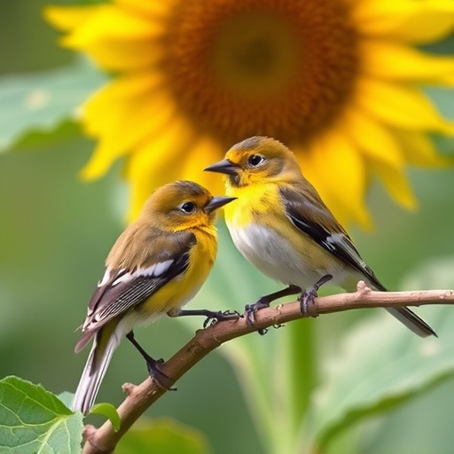 Garden feeding station filled with sunflower hearts