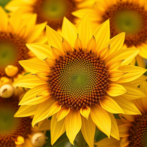 Garden feeding station filled with sunflower hearts