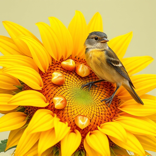 Sunflower Hearts: Optimal Nutrition for Small Garden Birds