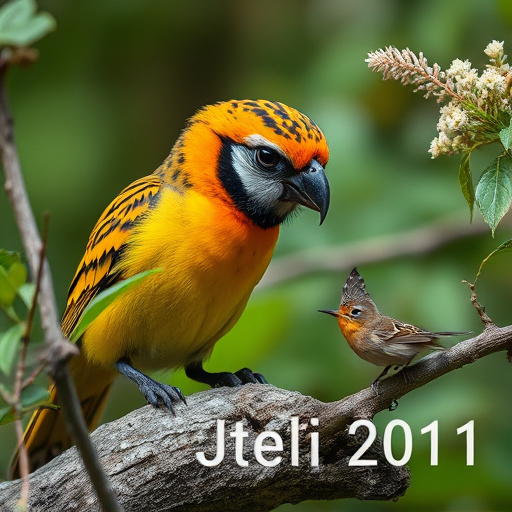 Goldfinch feeding on nyjer seeds