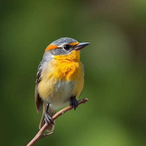 Hand sprinkling robin-friendly bird seeds