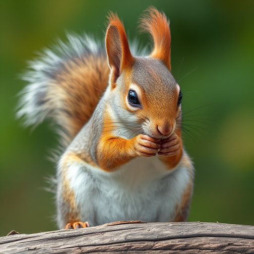 Hanging bird feeder with squirrel guard