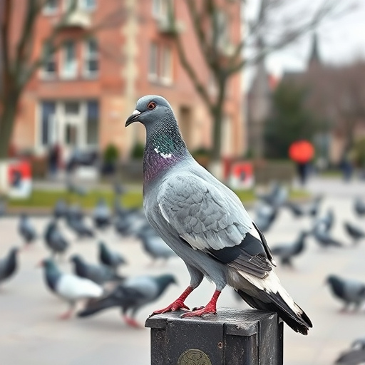 Hanging feeder with pigeon-proof features