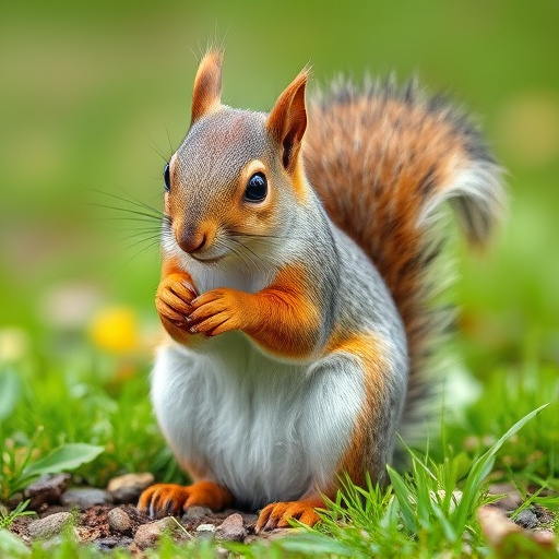 Hanging feeder with squirrel-resistant mechanism