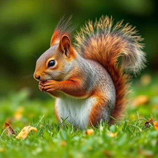 Hanging feeder with squirrel-resistant mechanism