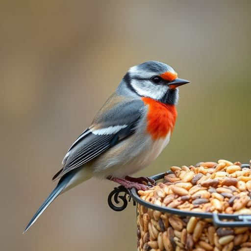 High-quality mixed seeds spilling from bag