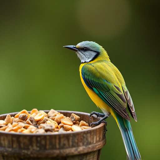 Home delivery of mixed bird feed