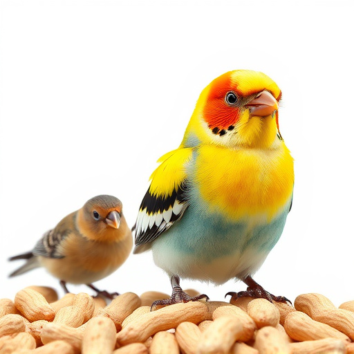 Large sack of peanuts with price tag