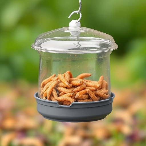 Lightweight feeder with open access tray