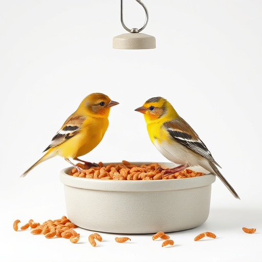 Feed Your Small Birds: Mealworm Feeder with Cover Guide