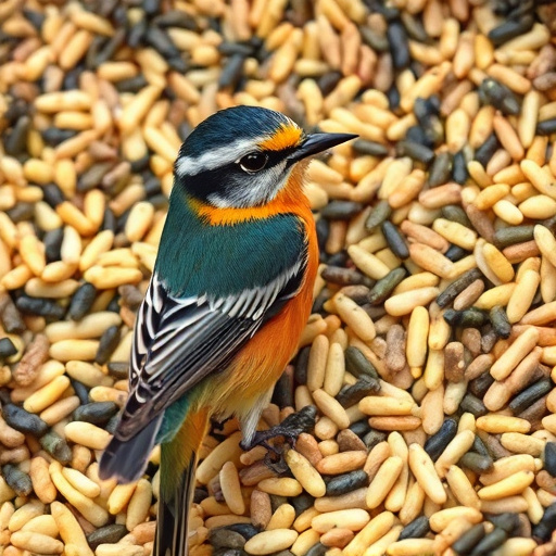 Mobile phone browsing bird seed deals