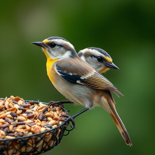 Mobile phone browsing bird seed deals