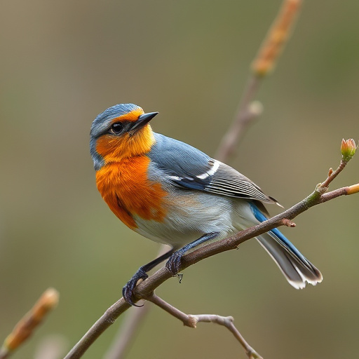 Multi-level bird feeding station in garden