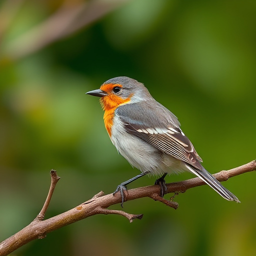 Multi-level bird feeding station in garden