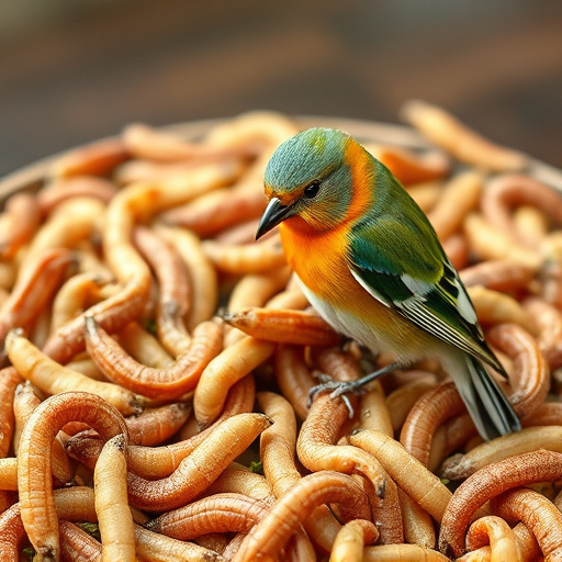Natural suet blocks with crunchy mealworms