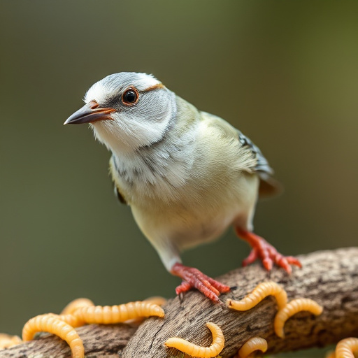 Natural suet blocks with crunchy mealworms