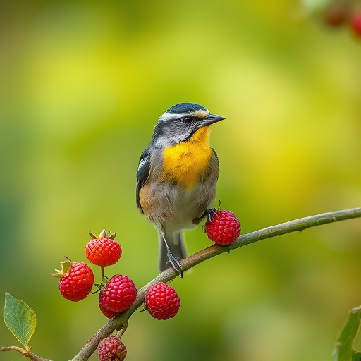 Nesting birds fed soft insects