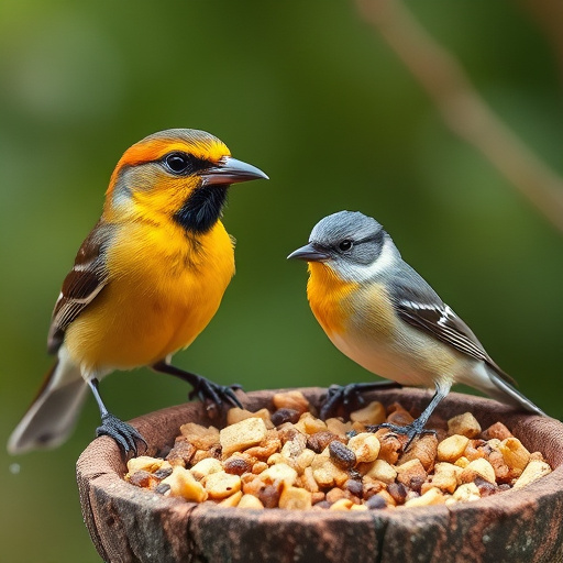 Online store page showing bird seed options
