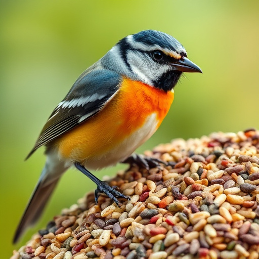 Online store page showing bird seed options