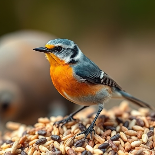 Online store page showing bird seed options