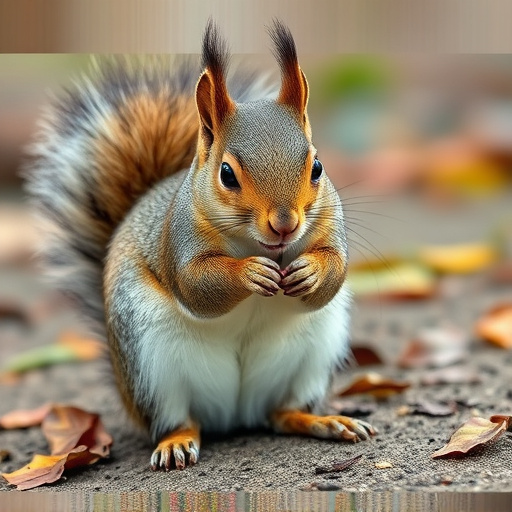 Outdoor feeder preventing squirrel access