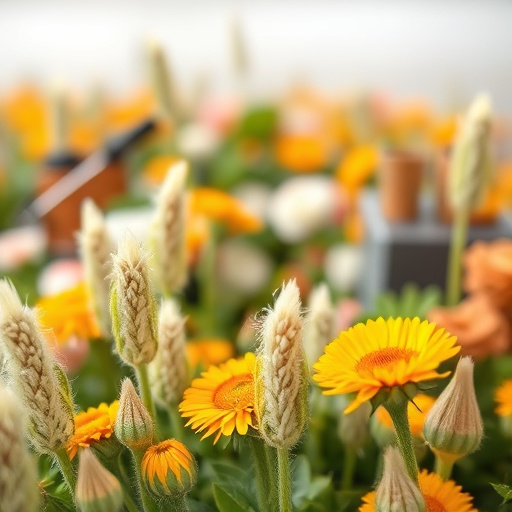 Outdoor storage of sunflower heart sacks
