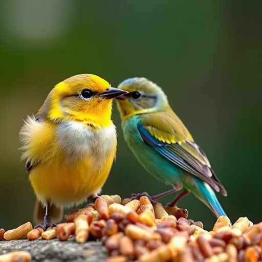 Packed boxes of bird food subscription